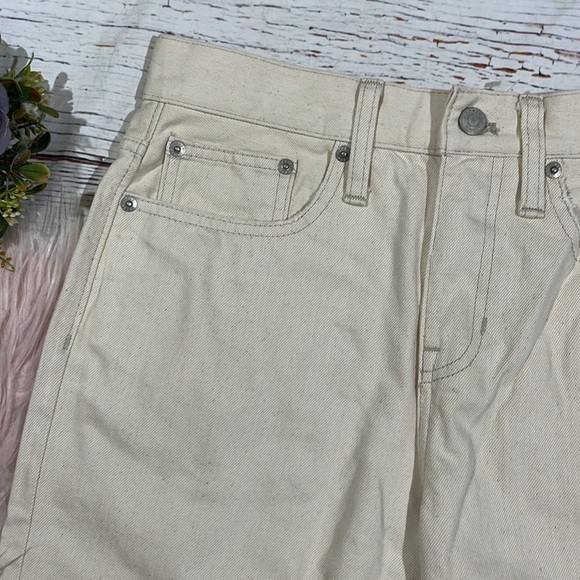 NWT J. Crew Slouchy boyfriend high rise jeans in ecru - Picture 7 of 10